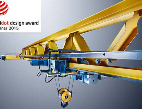 Demag V-Type crane triumphs with the red dot award